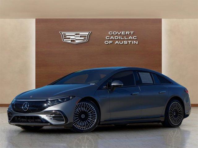 used 2022 Mercedes-Benz EQS 580 car, priced at $49,217