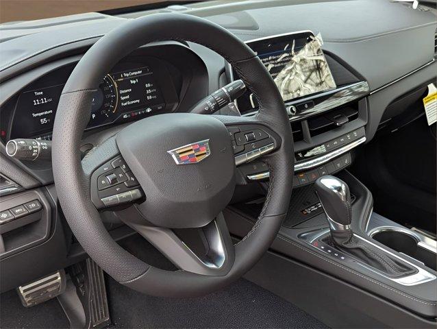 new 2025 Cadillac CT4 car, priced at $50,465