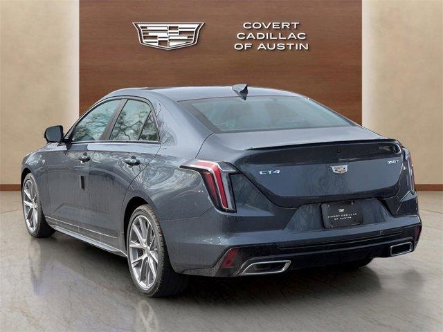 new 2025 Cadillac CT4 car, priced at $50,465