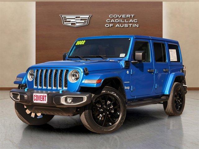 used 2022 Jeep Wrangler Unlimited 4xe car, priced at $31,788