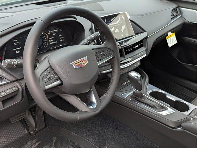 new 2025 Cadillac CT4 car, priced at $47,460