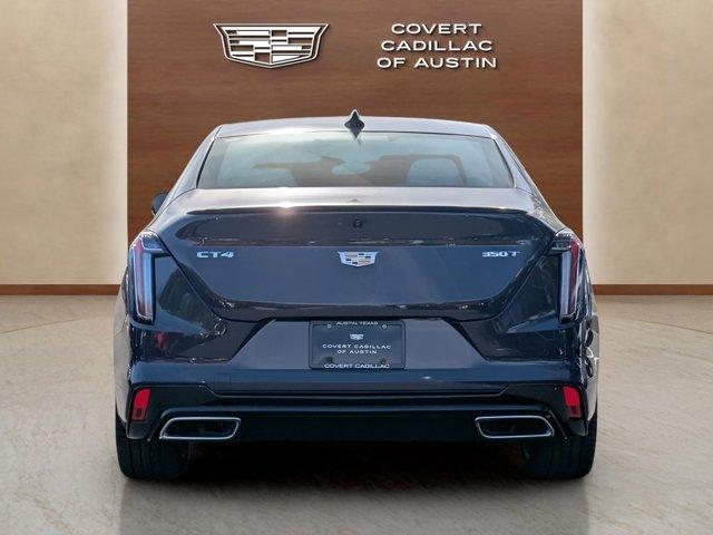 new 2025 Cadillac CT4 car, priced at $46,465