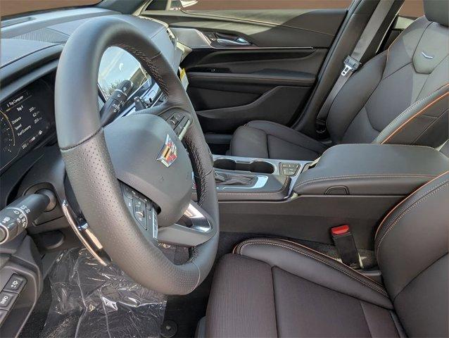 new 2025 Cadillac CT4 car, priced at $50,465