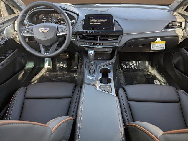 new 2025 Cadillac CT4 car, priced at $50,465