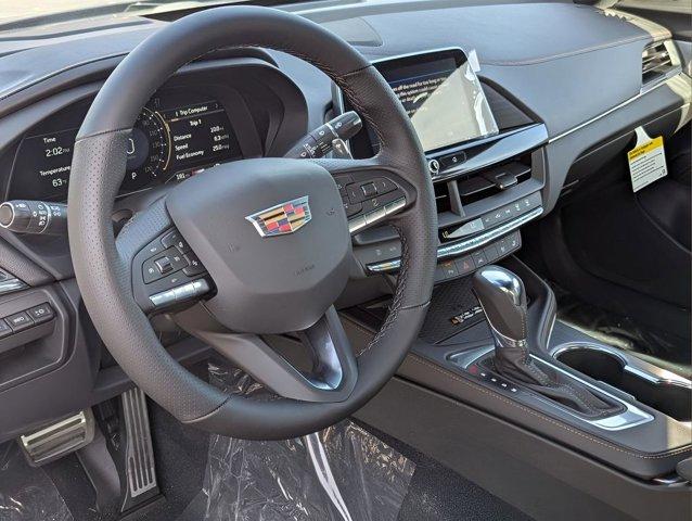 new 2025 Cadillac CT4 car, priced at $50,465