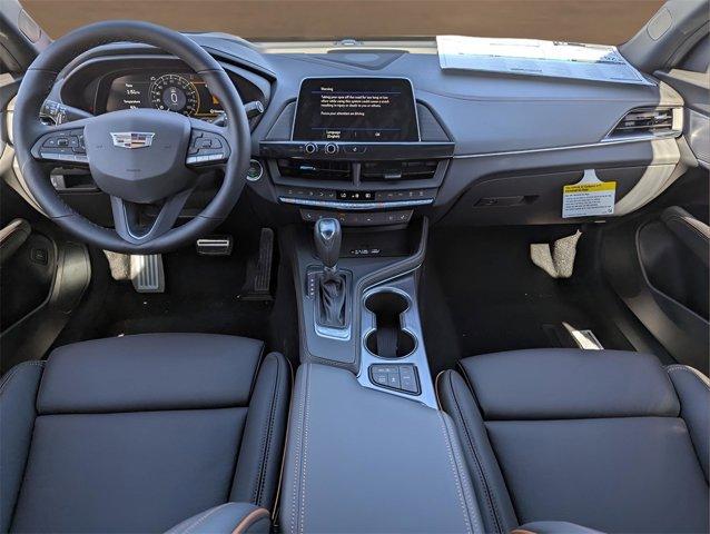 new 2025 Cadillac CT4 car, priced at $51,065