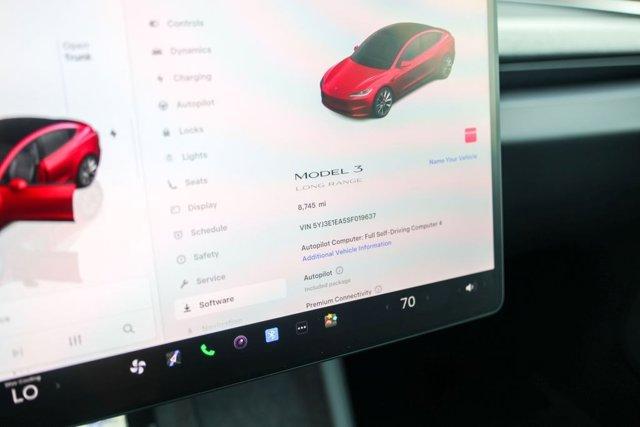 used 2025 Tesla Model 3 car, priced at $41,125