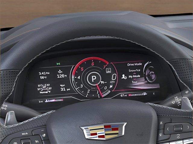 new 2025 Cadillac CT4 car, priced at $50,465