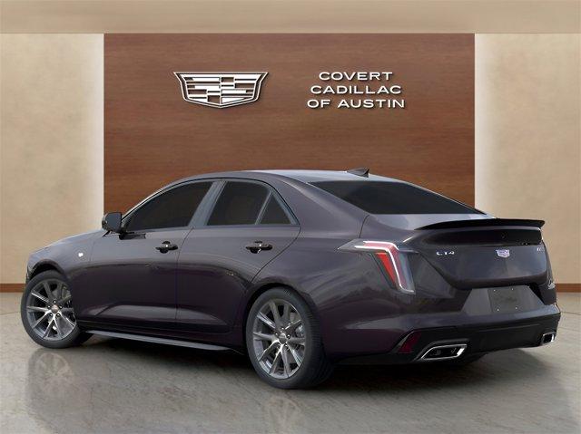 new 2025 Cadillac CT4 car, priced at $50,465