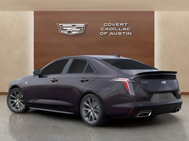 new 2025 Cadillac CT4 car, priced at $50,465