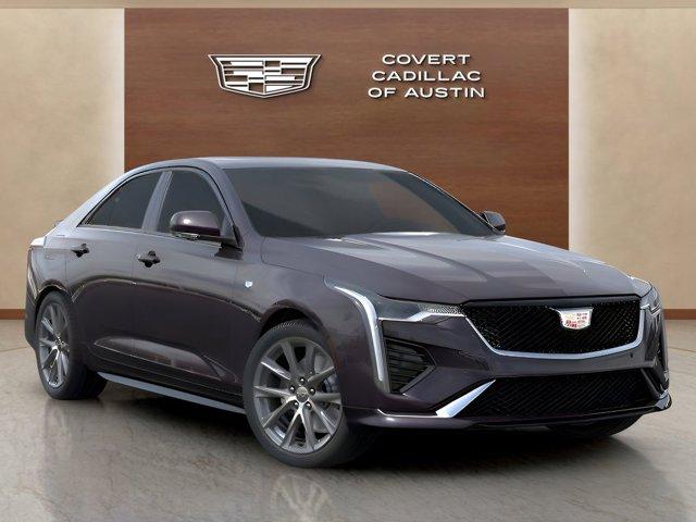 new 2025 Cadillac CT4 car, priced at $50,465