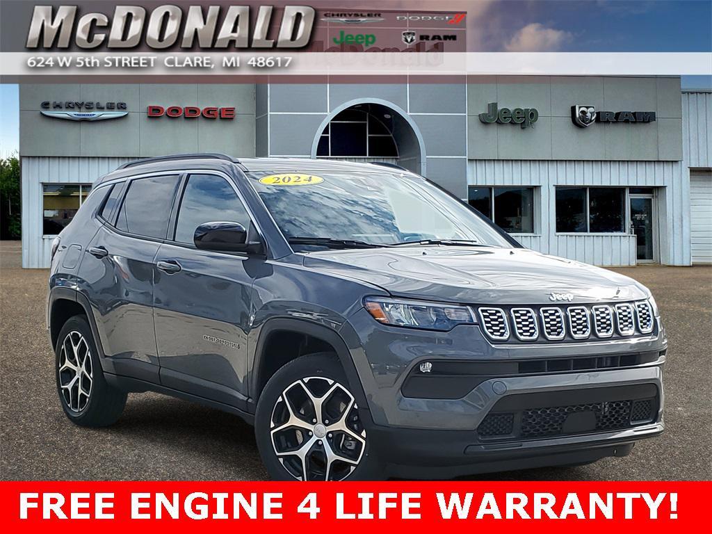 used 2024 Jeep Compass car, priced at $21,495