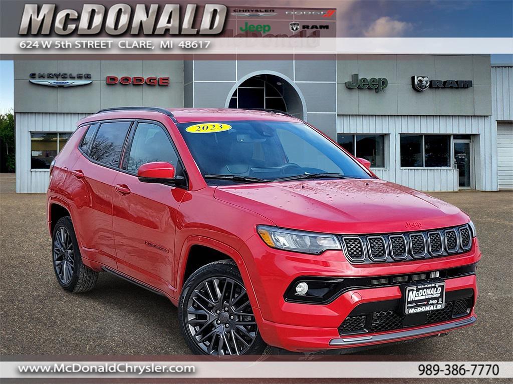 used 2023 Jeep Compass car, priced at $24,092