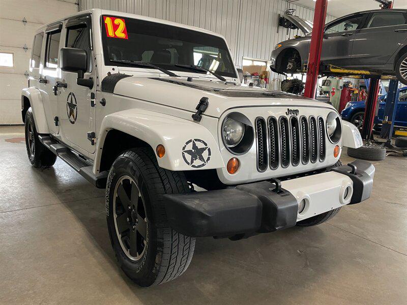 used 2012 Jeep Wrangler Unlimited car, priced at $13,995