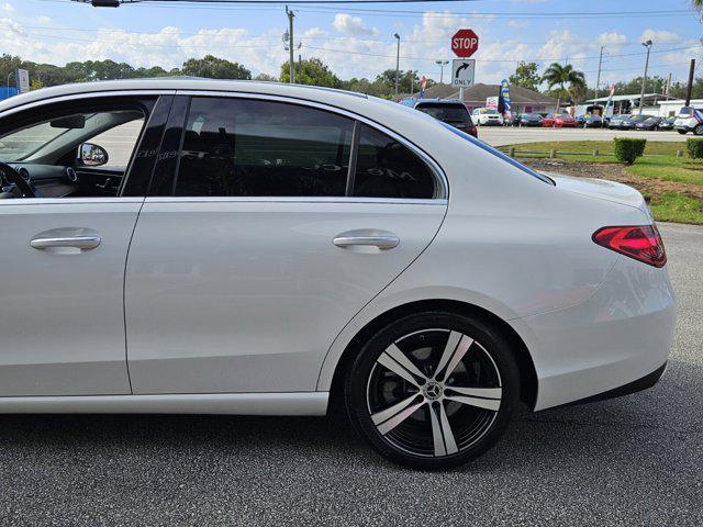 used 2022 Mercedes-Benz C-Class car, priced at $27,995
