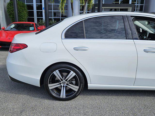 used 2022 Mercedes-Benz C-Class car, priced at $27,995