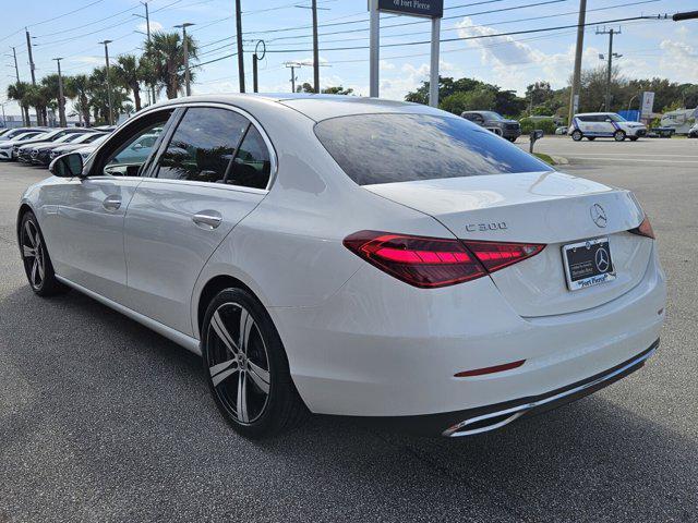 used 2022 Mercedes-Benz C-Class car, priced at $27,995
