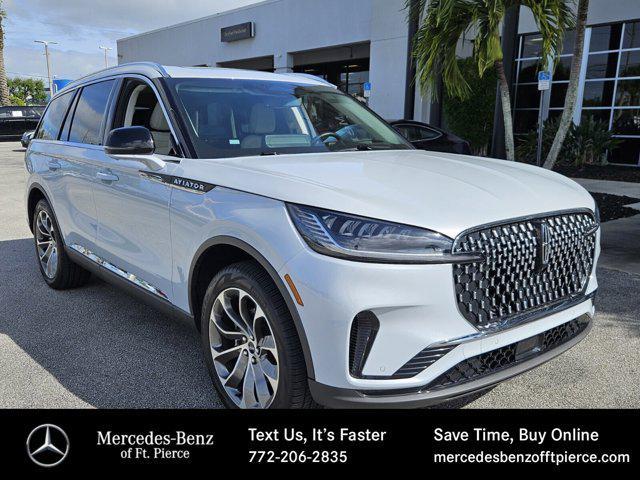 used 2025 Lincoln Aviator car, priced at $59,488