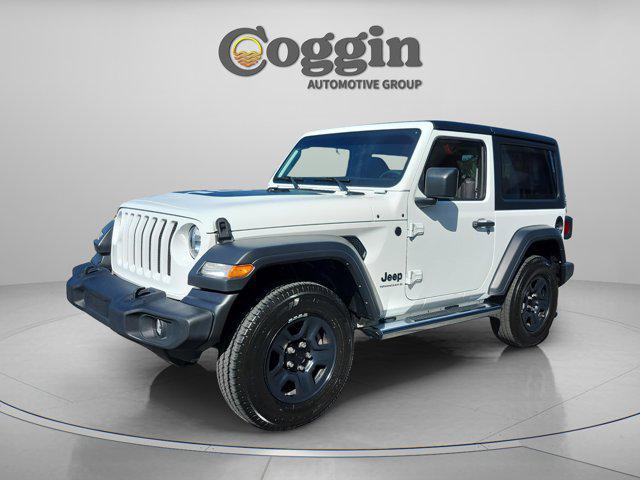 used 2023 Jeep Wrangler car, priced at $25,548