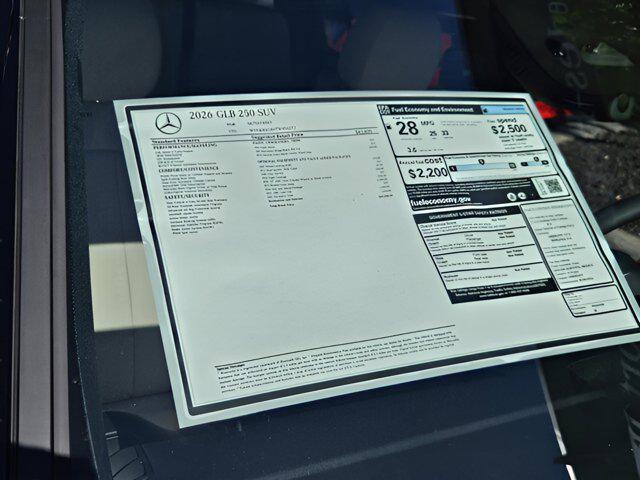 new 2026 Mercedes-Benz GLB 250 car, priced at $49,380