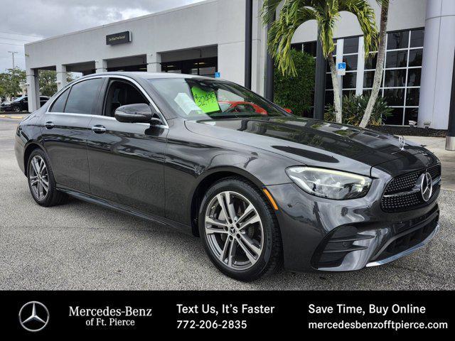 used 2021 Mercedes-Benz E-Class car, priced at $31,795