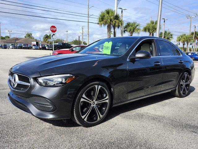 used 2022 Mercedes-Benz C-Class car, priced at $29,995