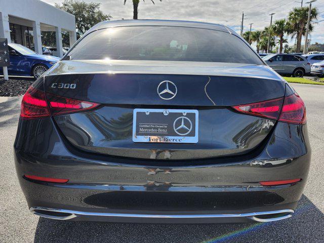 used 2022 Mercedes-Benz C-Class car, priced at $29,995