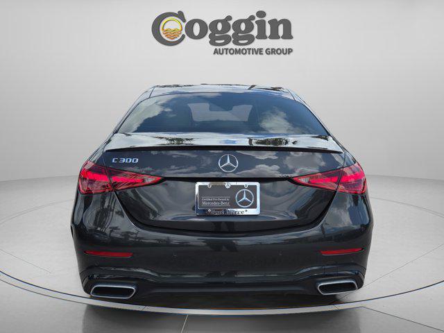 used 2022 Mercedes-Benz C-Class car, priced at $32,995