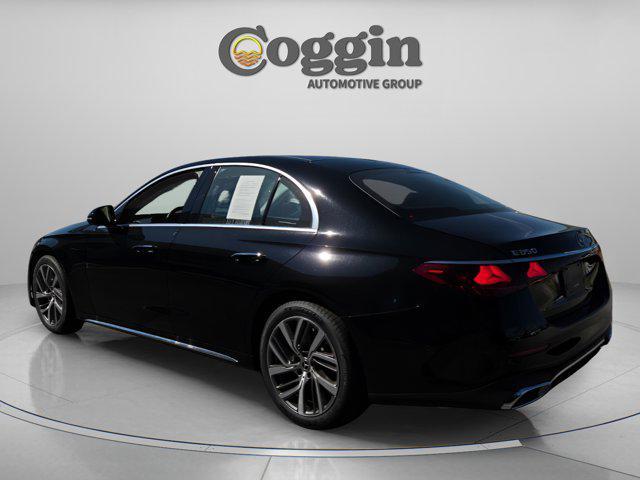 used 2024 Mercedes-Benz E-Class car, priced at $54,998