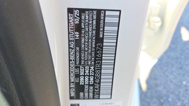 new 2026 Mercedes-Benz C-Class car, priced at $57,485