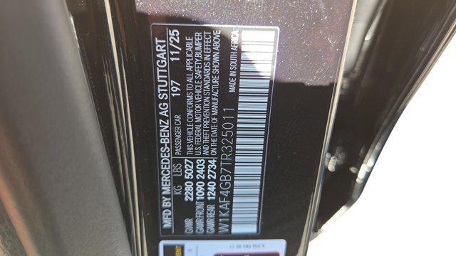 new 2026 Mercedes-Benz C-Class car, priced at $55,085