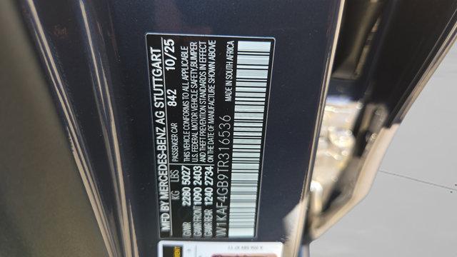 new 2026 Mercedes-Benz C-Class car, priced at $58,235