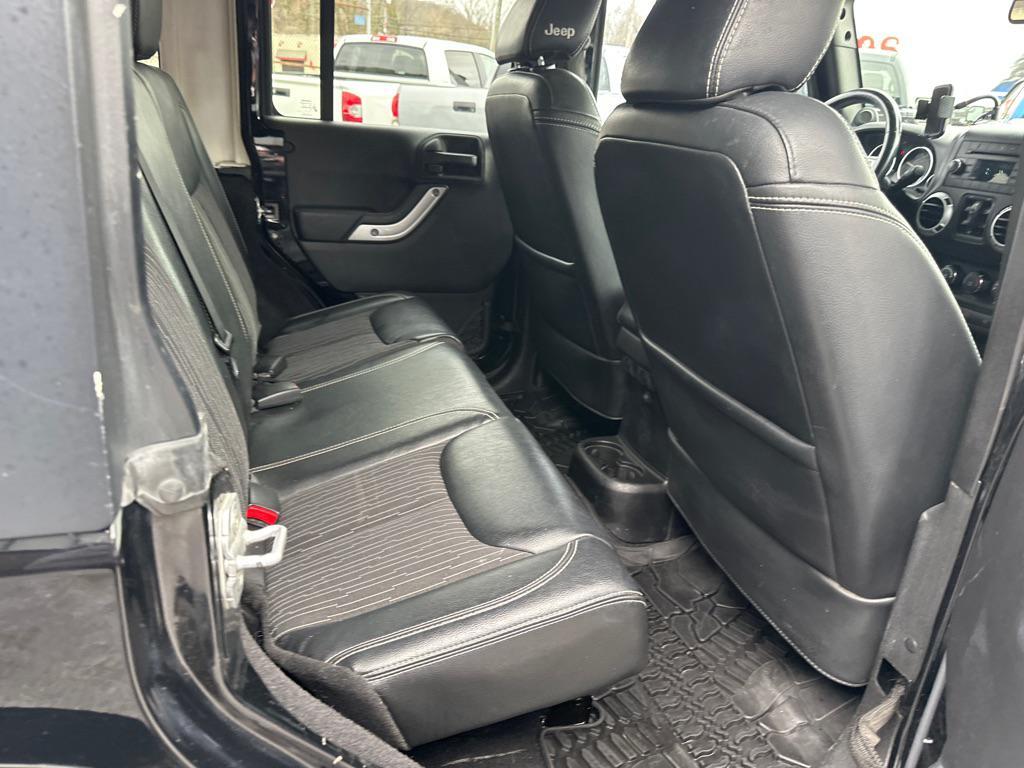 used 2013 Jeep Wrangler Unlimited car, priced at $13,500