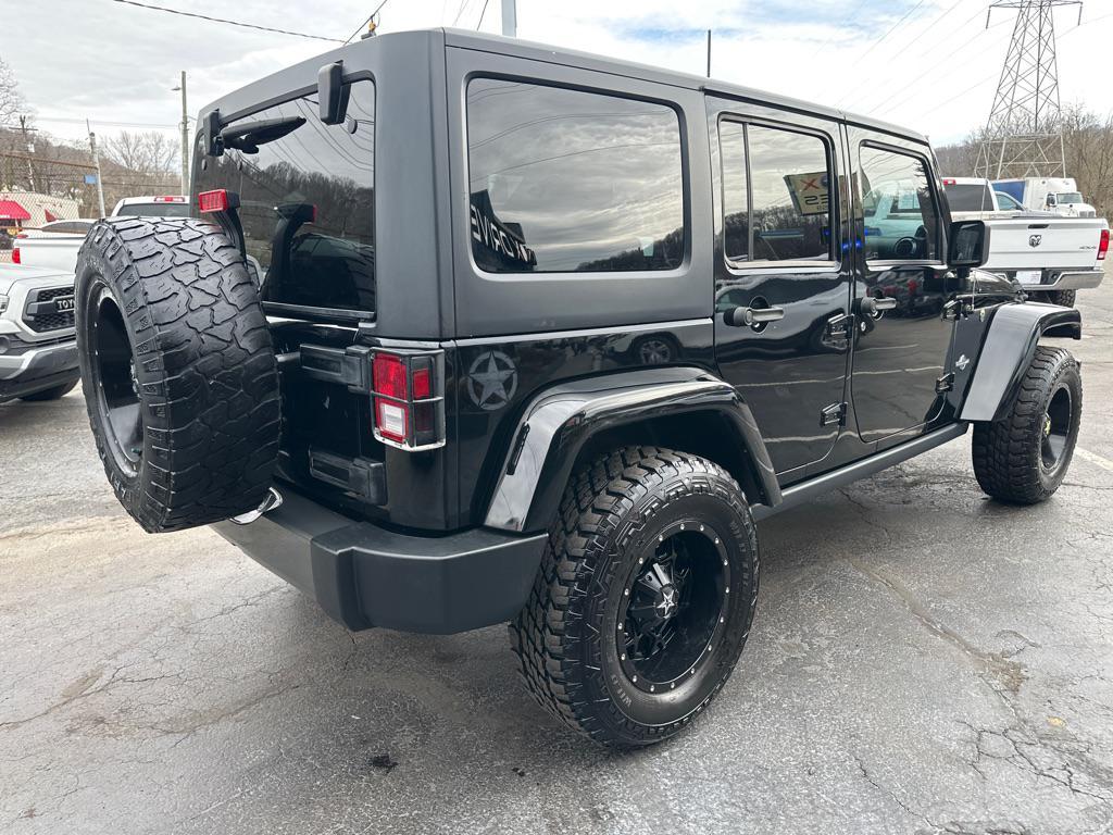used 2013 Jeep Wrangler Unlimited car, priced at $13,500