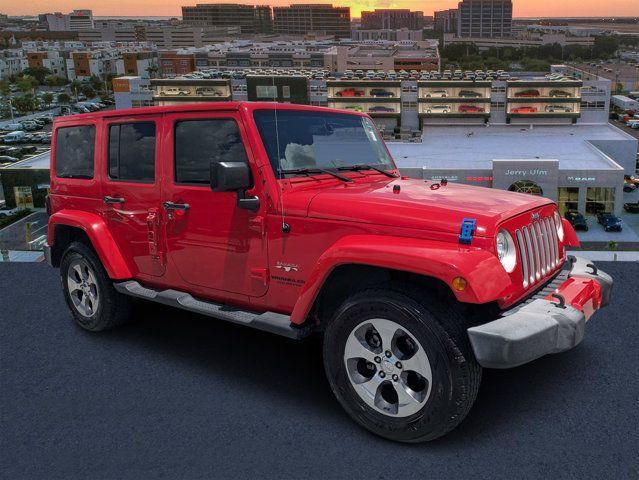 used 2017 Jeep Wrangler Unlimited car, priced at $19,545