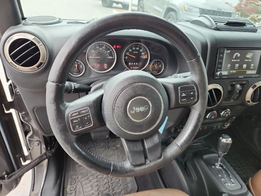 used 2016 Jeep Wrangler Unlimited car, priced at $21,150