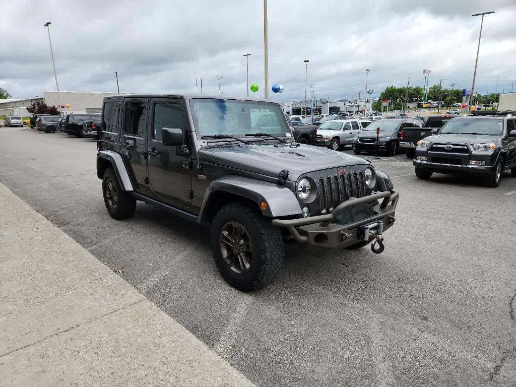 used 2016 Jeep Wrangler Unlimited car, priced at $21,150