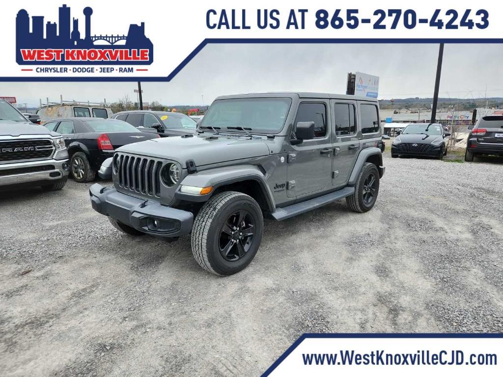used 2020 Jeep Wrangler Unlimited car, priced at $26,500