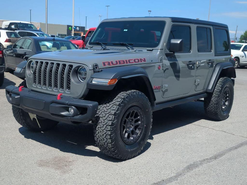 used 2021 Jeep Wrangler Unlimited car, priced at $33,699