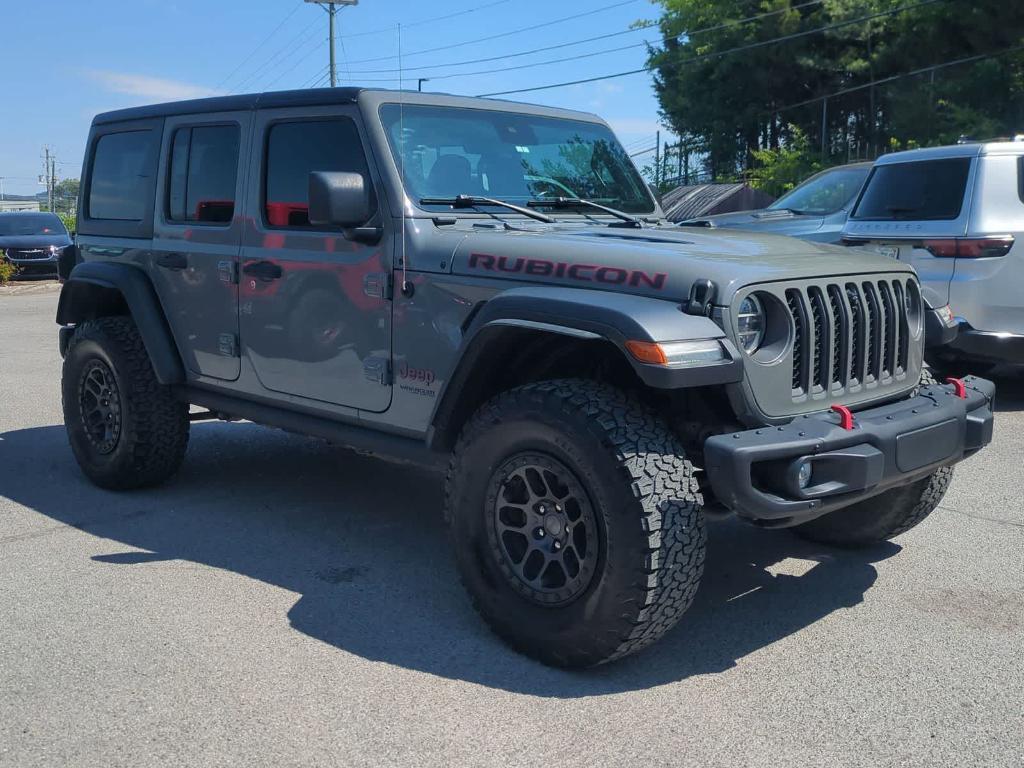 used 2021 Jeep Wrangler Unlimited car, priced at $33,699