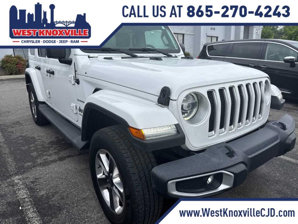 used 2021 Jeep Wrangler Unlimited car, priced at $28,500