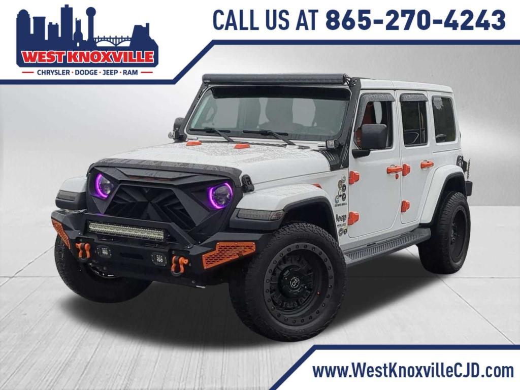 used 2019 Jeep Wrangler Unlimited car, priced at $23,999