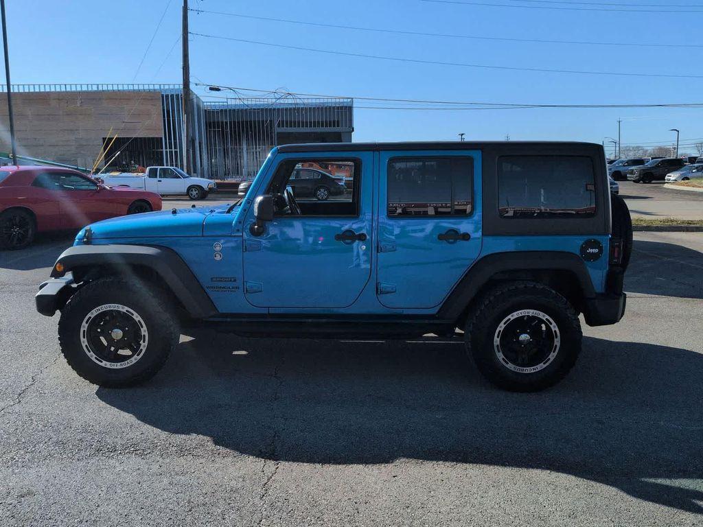 used 2016 Jeep Wrangler Unlimited car, priced at $9,699