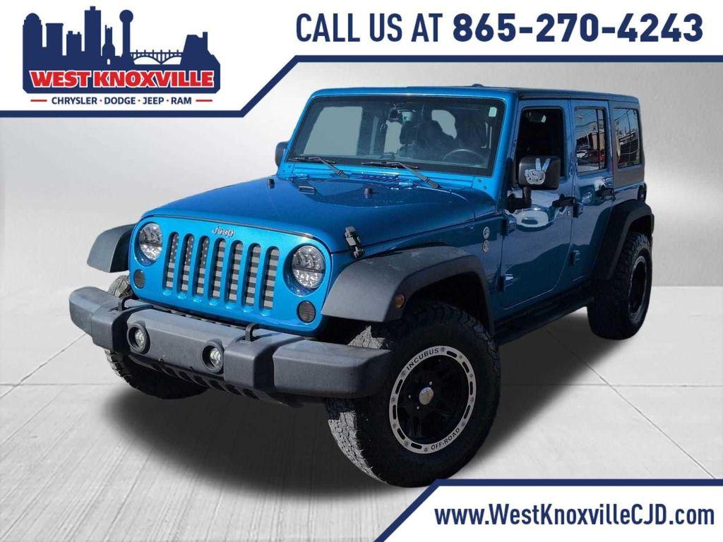 used 2016 Jeep Wrangler Unlimited car, priced at $9,699