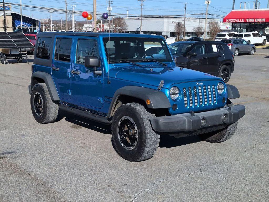 used 2016 Jeep Wrangler Unlimited car, priced at $9,699