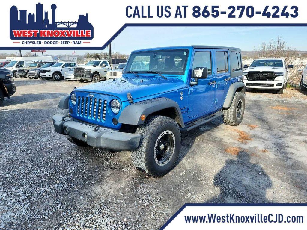used 2016 Jeep Wrangler Unlimited car, priced at $11,250