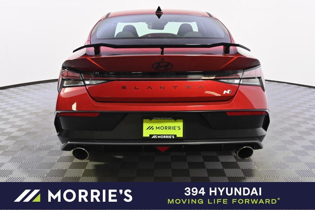 new 2025 Hyundai ELANTRA N car, priced at $31,888