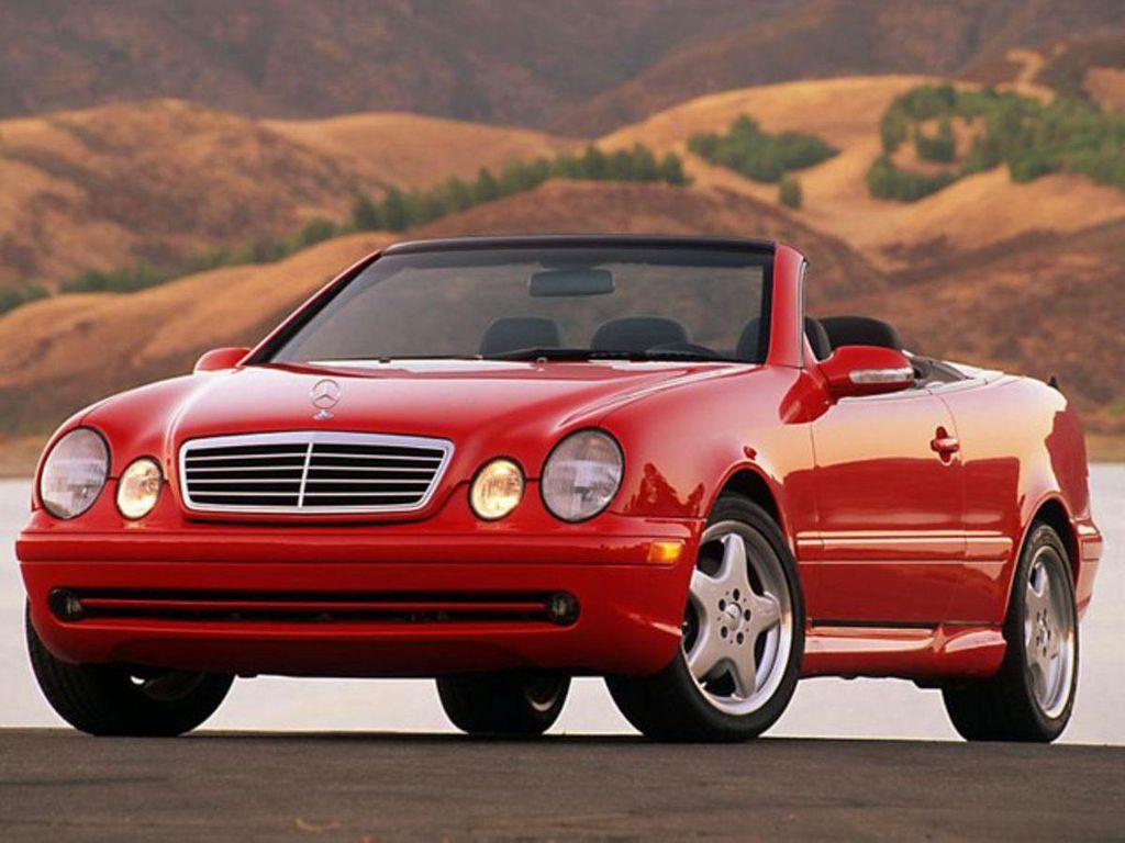 used 2001 Mercedes-Benz CLK-Class car, priced at $12,988