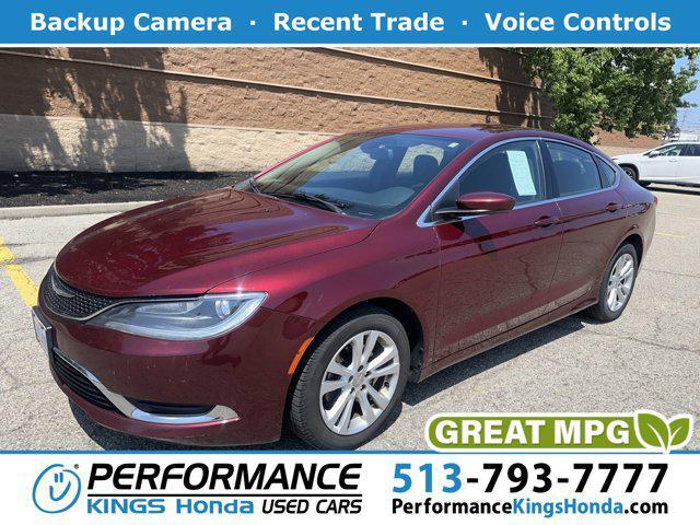 used 2015 Chrysler 200 car, priced at $5,879