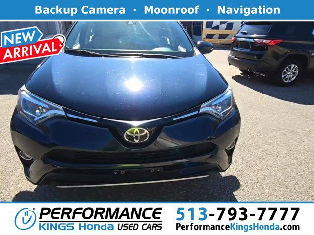 2017 Blue Toyota RAV4
